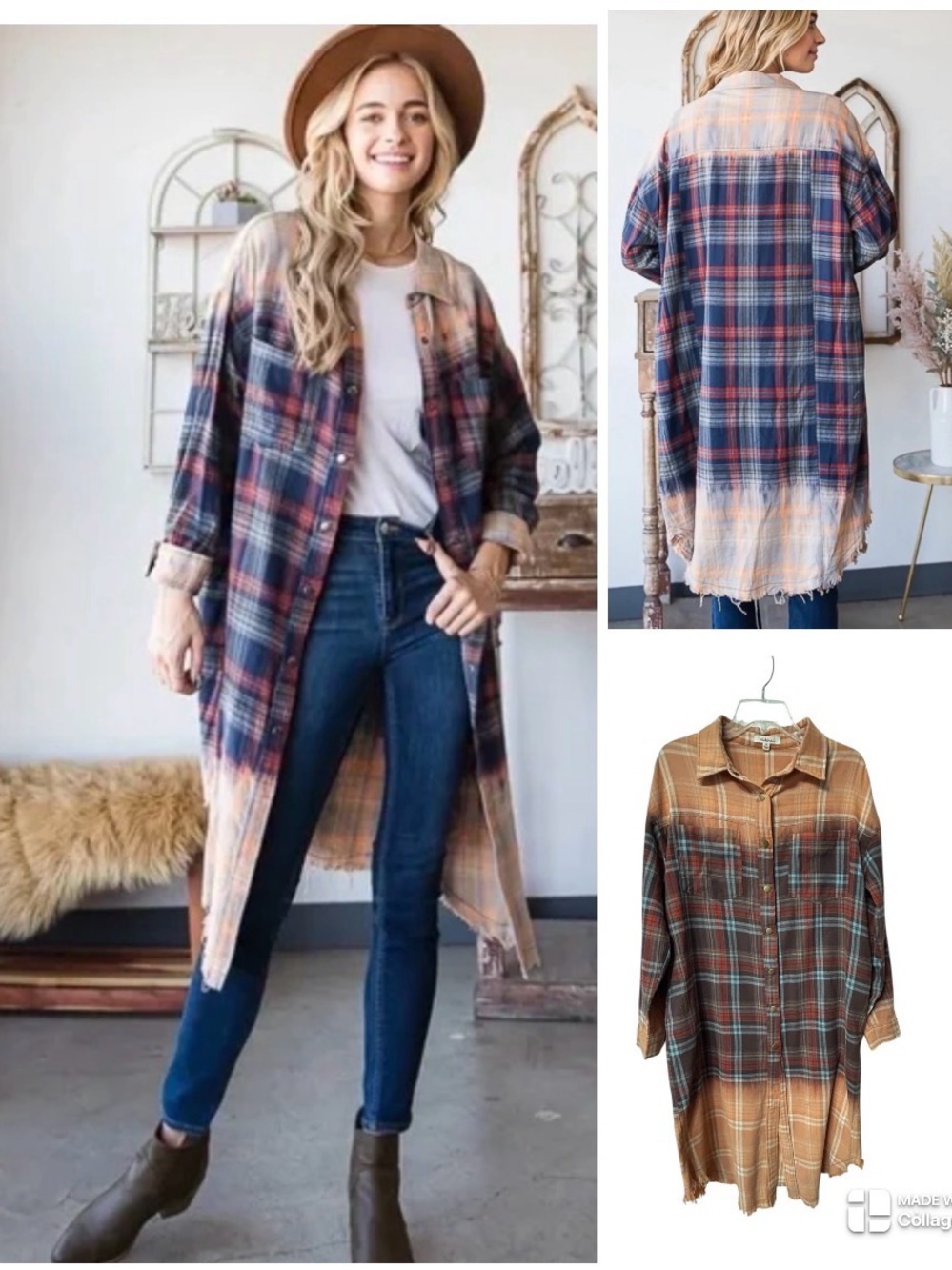 Oli & Hali oversized shirt/dress